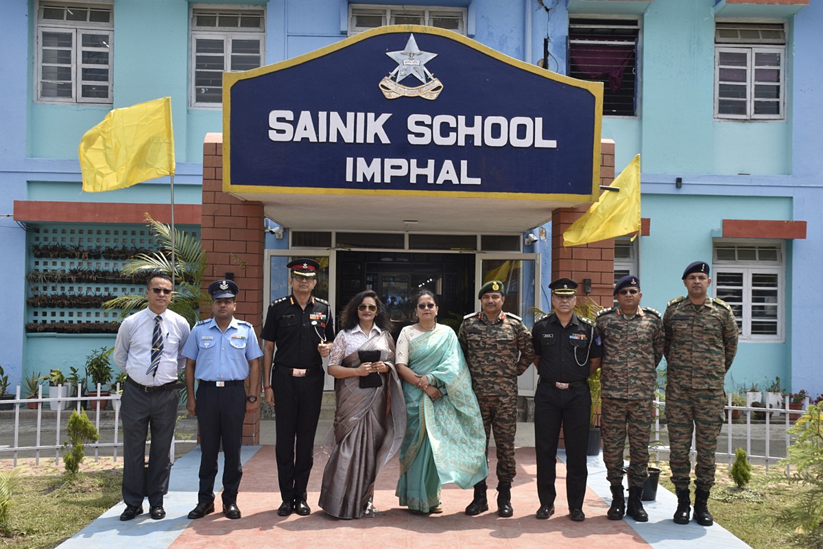 Visit of Maj Gen Shubankar Basu, VSM, SM